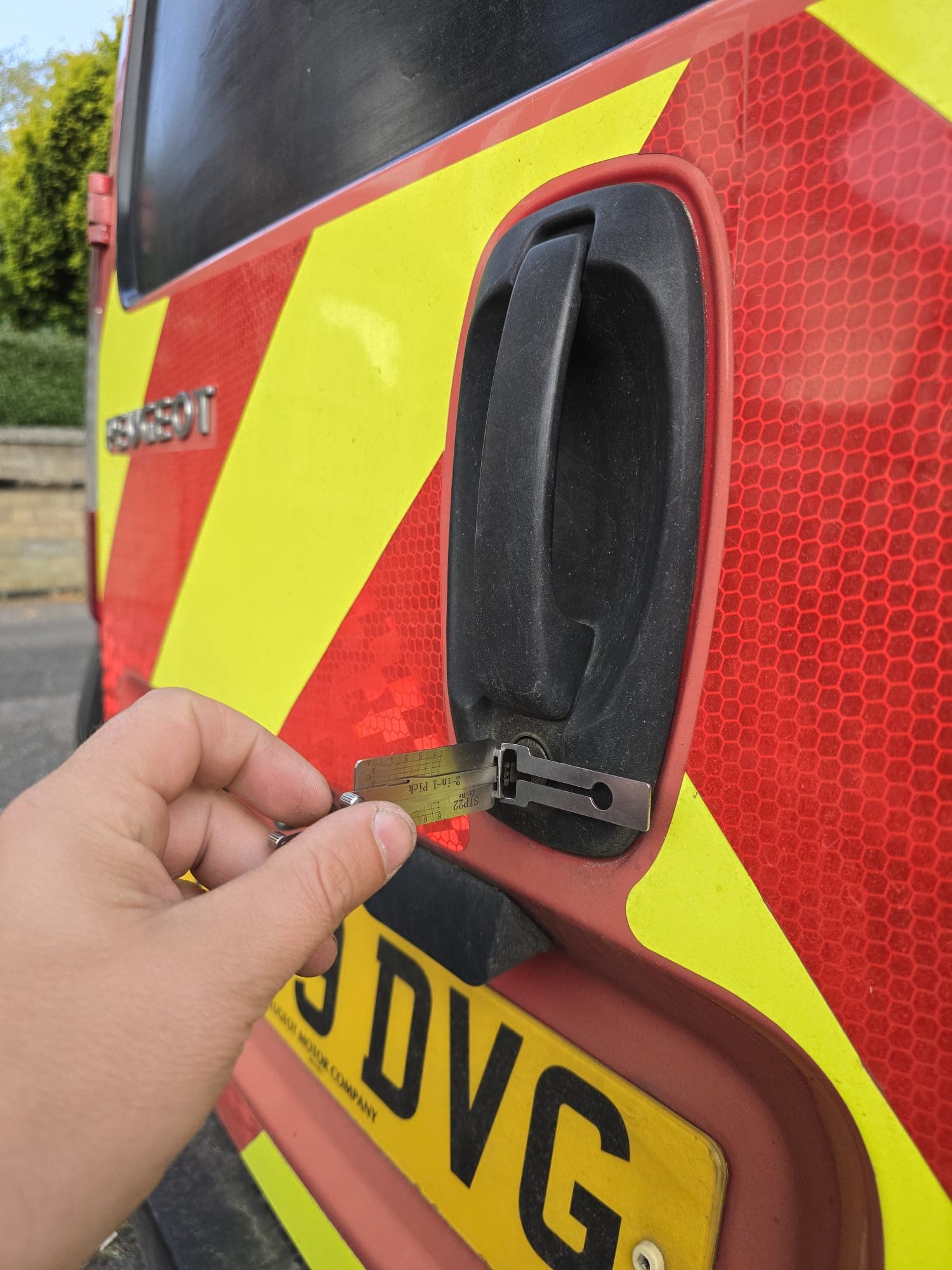 Car lockout assistance